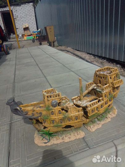 Грот для аквариума