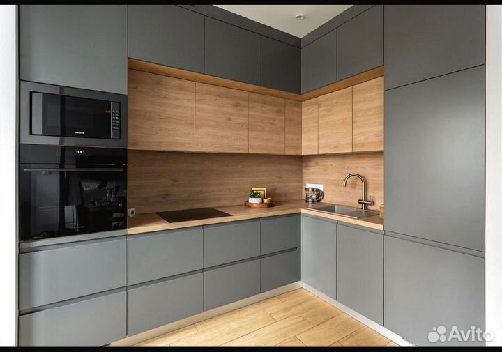 Кухня под потолок