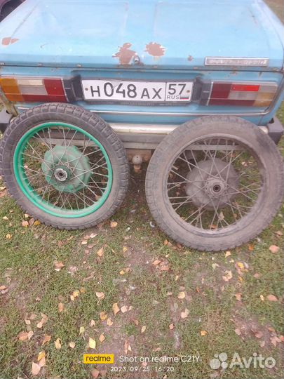 Колеса на мотоцикл урал 18