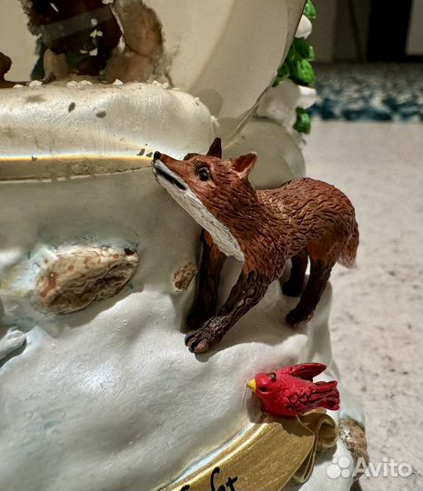 Снежный шар музыкальный новогодний