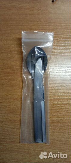 Походный набор ложка+вилка+нож