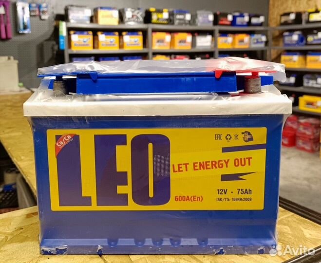 Leo 75Ah (Обратная прлярнлсть)