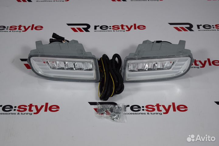 Противотуманки (птф) Toyota Land Cruiser 100 LED
