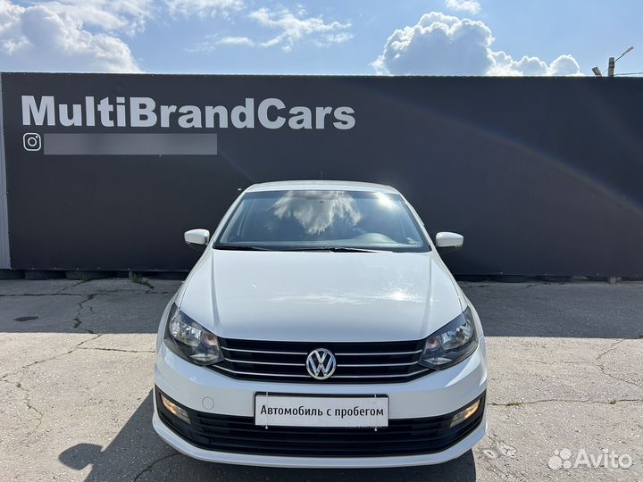 Volkswagen Polo 1.6 AT, 2018, 105 000 км