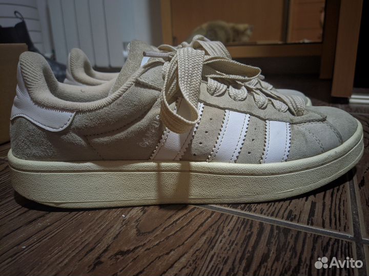Adidas campus 00 бежевые