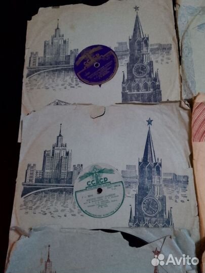 Пластинки для патефона