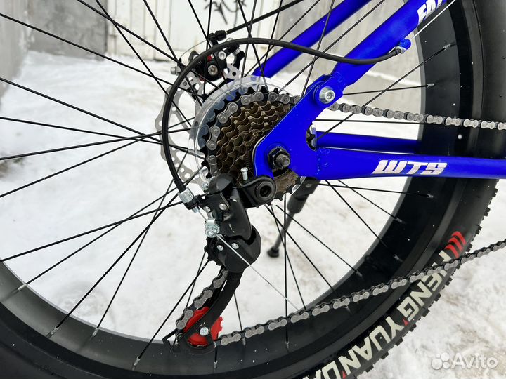 Фэтбайк двухподвес новый