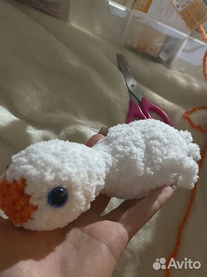 Гусик вязанный