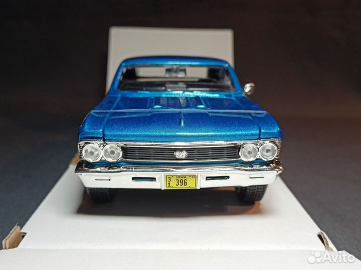 Модель Chevrolet Chevelle SS 396 1966 1:24 Maisto