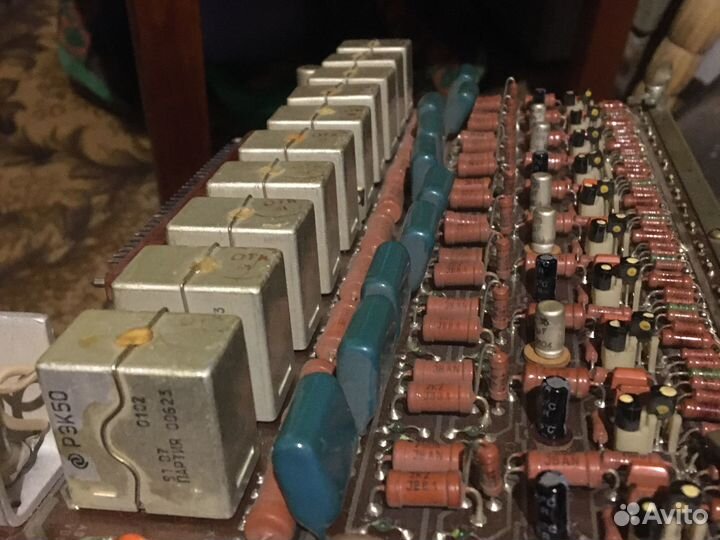 Плата с радиодеталями