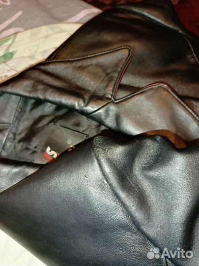 Куртка натуральная кожа размер 50