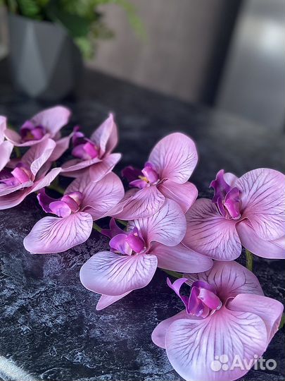 Искусственная орхидея, букет цветов