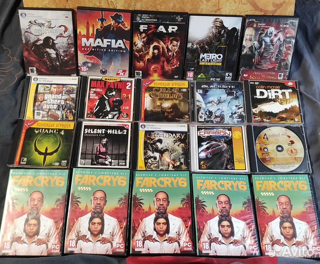 Компьютерные игры диски для пк
