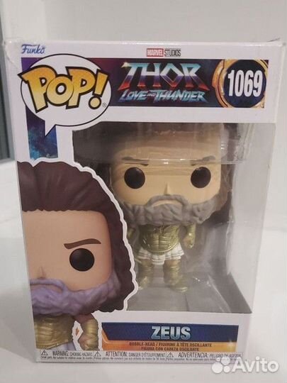 Funko pop Zeus (Thor: Love and Thunder) 1069