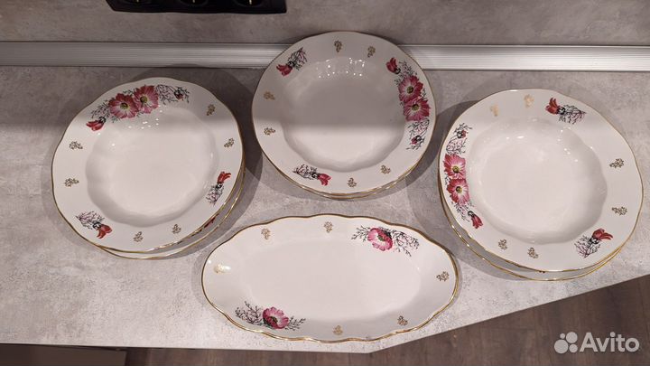 Обеденный сервиз Рижского ффз (RPR)