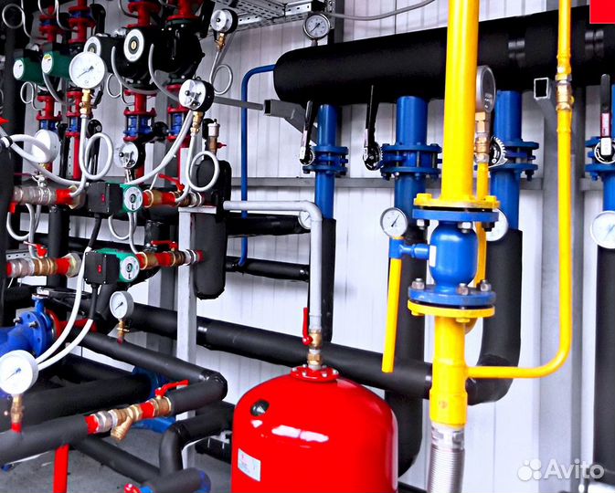 Котельные для отопления, гвс и технологии(пар)