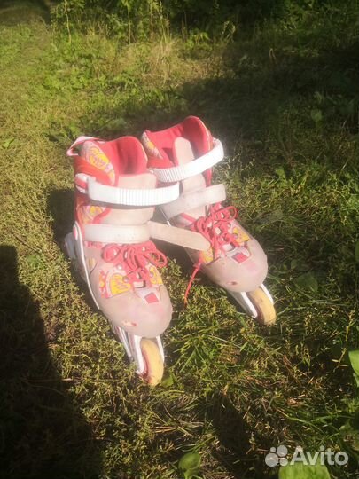 Роликовые коньки детские раздвижные