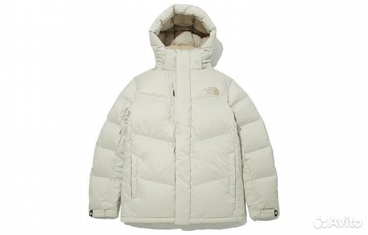 THE north face Challenge Down Jackets Unisex Off White (L)(66)