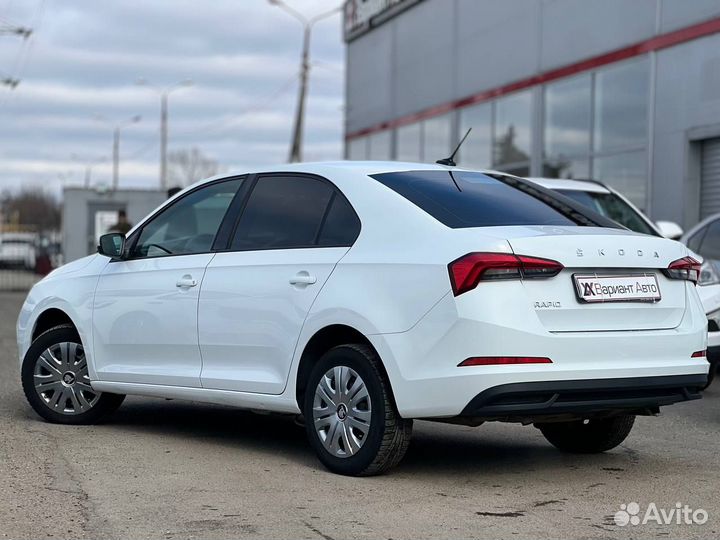 Skoda Rapid 1.6 AT, 2020, 79 000 км