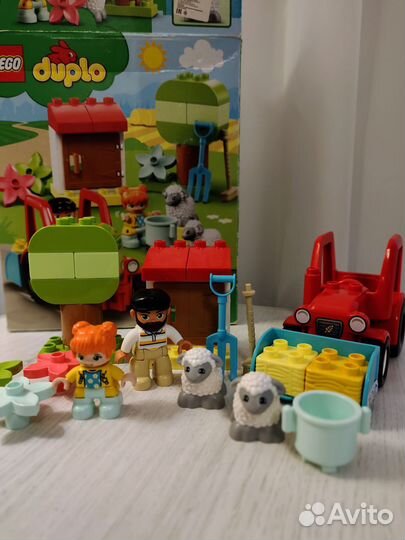 Lego duplo 10950 ферма, животные