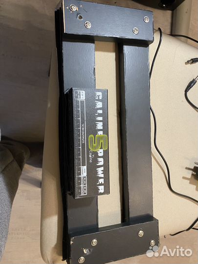 Педалборд 40x15 см + блок питания Caline cp-05