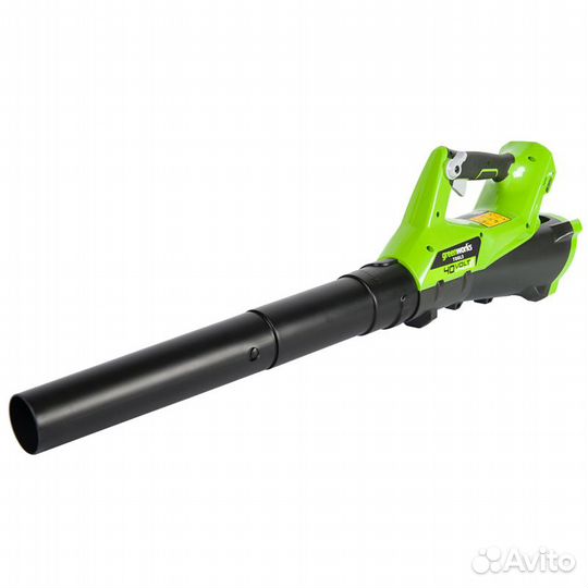 Аккумуляторная воздуходувка Greenworks G40AB c акб