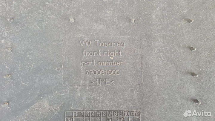 Оригинальные резиновые коврики Volkswagen Tuareg