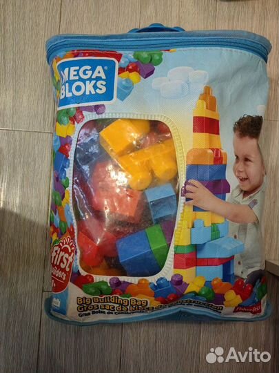 Конструктор Mega Block, 80 деталей