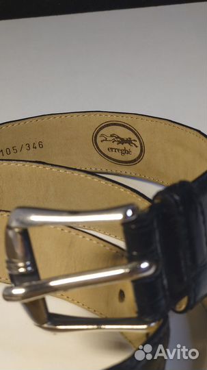 Erreghe ремень крокодил мужской Оригинал Италия