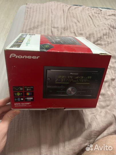 Автомагнитола pioneer mvh s610bt