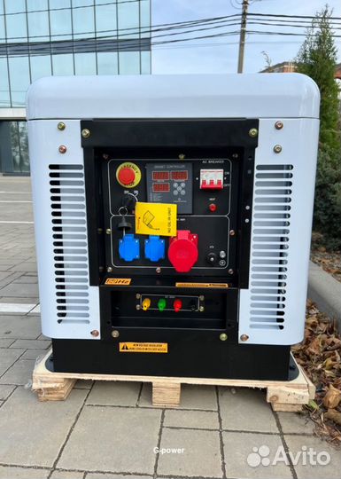 Дизельный генератор 13 kW G-power трехфазный водян
