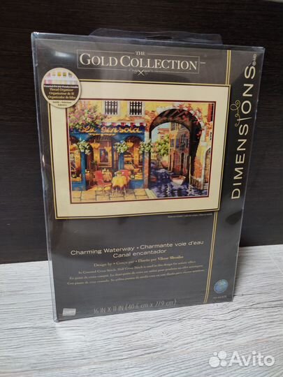 Набор для вышивки Dimensions Charming Waterway