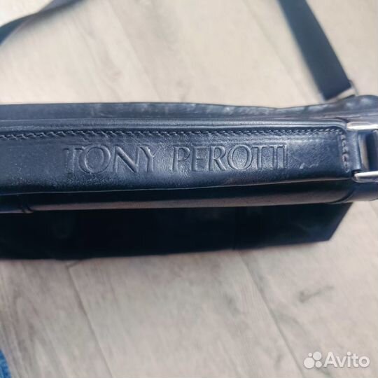 Мужской кожаный портфель италия