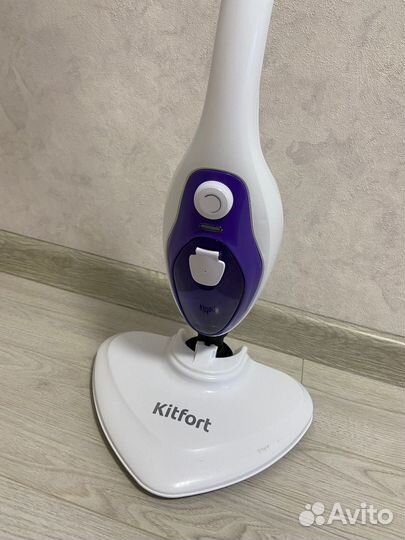 Паровая швабра kitfort KT-1004-4, фиолетовая