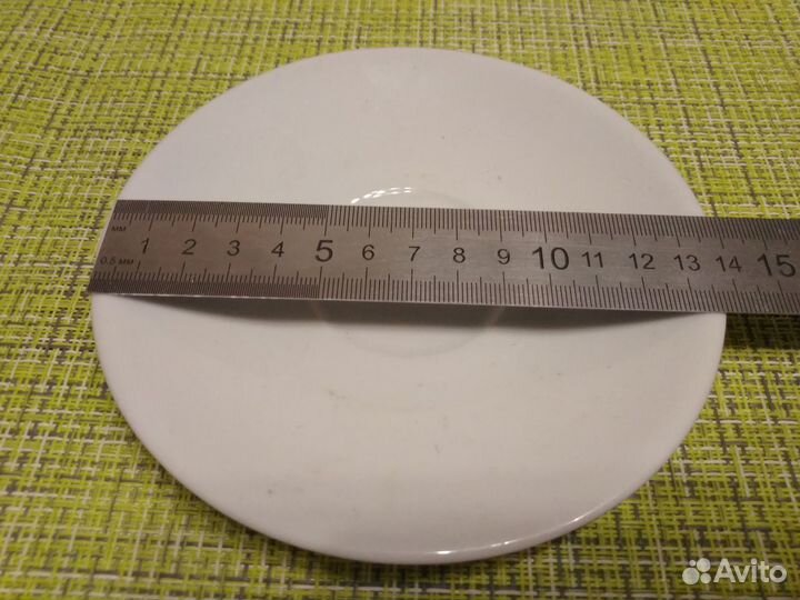 Блюдце 14 см фарфор