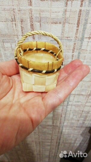 Корзина натуральные материалы