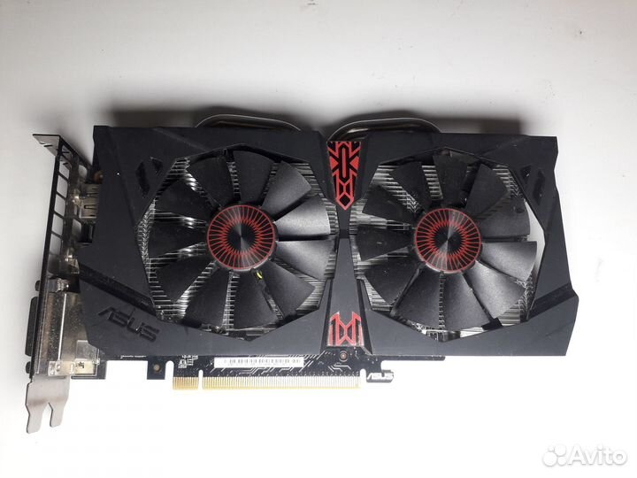Видеокарта asus AMD Radeon R7 370 strix