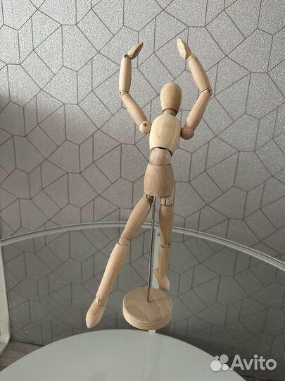 Деревянная фигурка человека IKEA