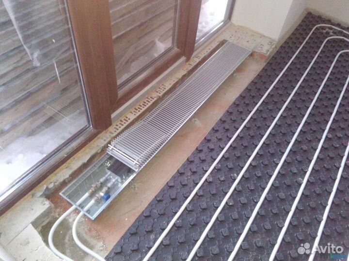 Внутрипольный конвектор