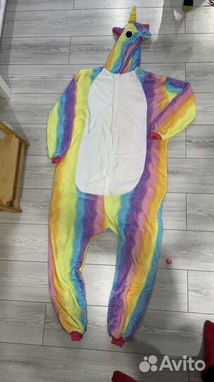 Пижама кигуруми взрослая единорог