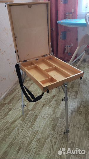 Мольберт этюдник напольный деревянный