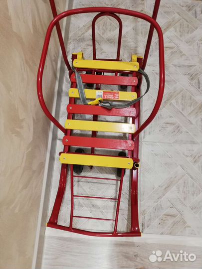 Санки тима 5 с накидкой на ноги