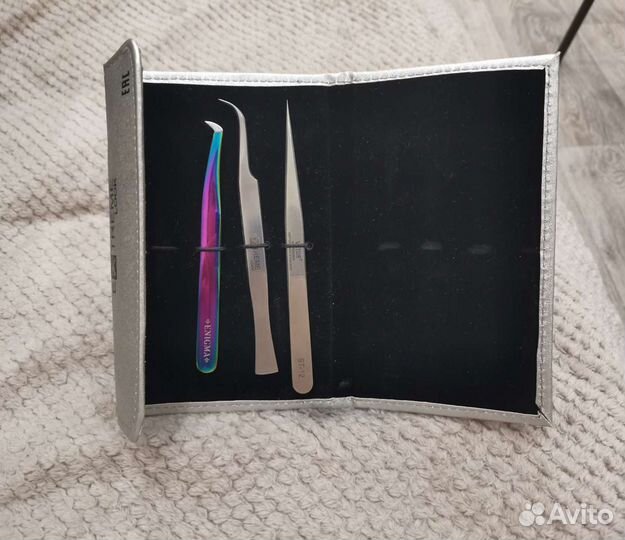 Набор пинцетов для наращивания ресниц