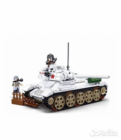 Конструктор Танк Т34/85 M38 518 деталей