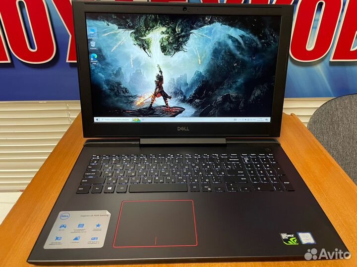 Игровой ноутбук Dell / в идеале / 1 tb/ i7 / GTX