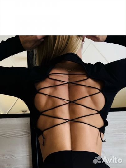 Рашгард женский спортивный Лонгслив