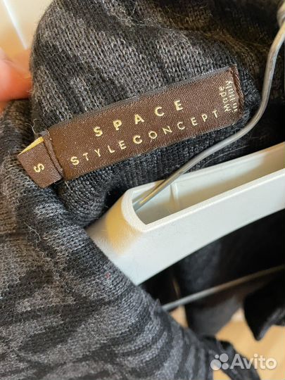 Накидка женская шерсть S