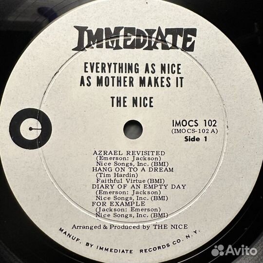 The Nice – Everything As Nice As Mother Makes It