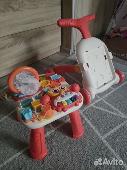 Ходунки-трансформер Baby go 2 в 1