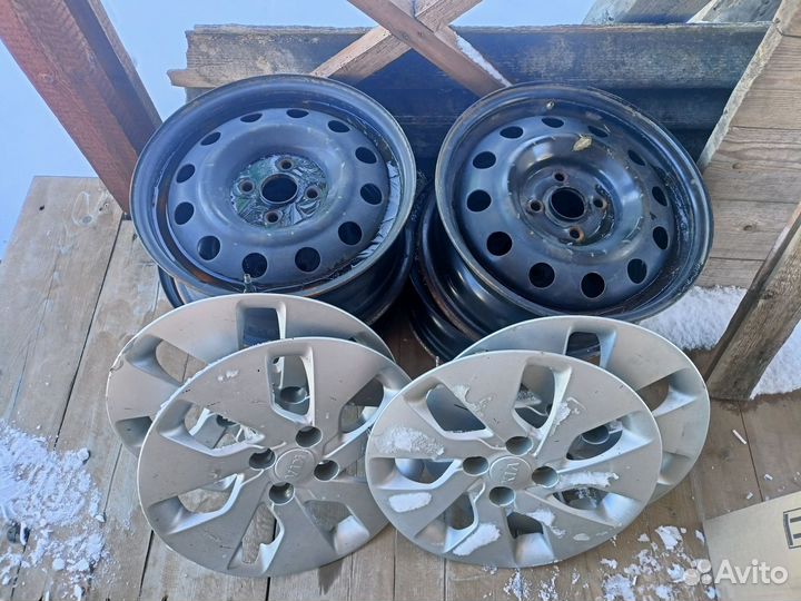 Автомобильные диски r15, шины б/у